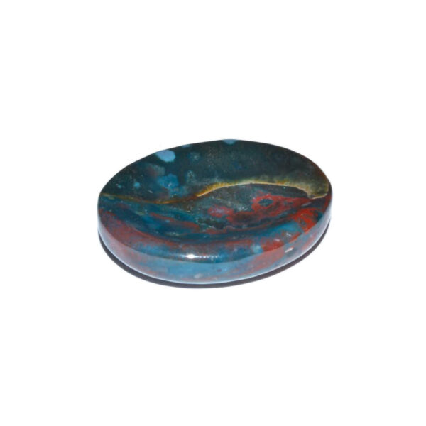 Bloodstone worry stone