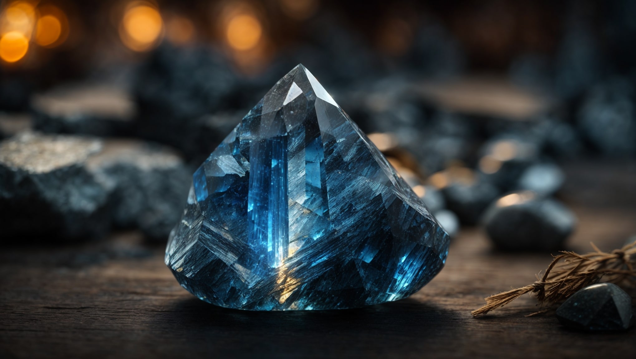 Silver-blue flash of Larvikite properties
