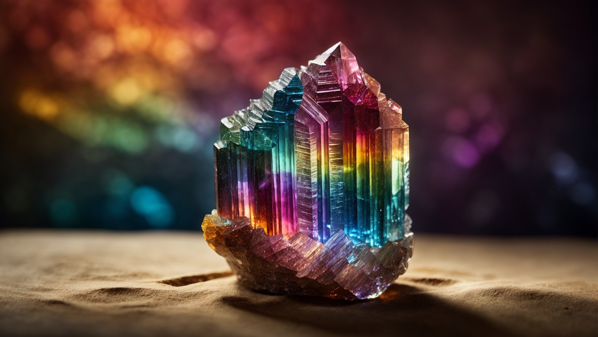 Multicolored brilliance of Rainbow Tourmaline properties