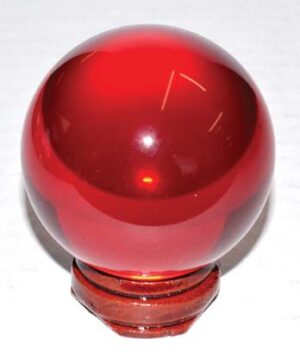 50mm Red gazing ball