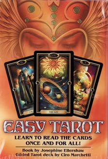 Easy Tarot deck & book by Ellershaw & Marchetti