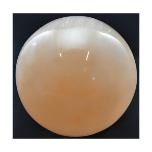 2 " - 3" Orange Selenite gazing ball