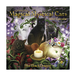 2025 Magical Mystical Cats Calendar by Llewellyn