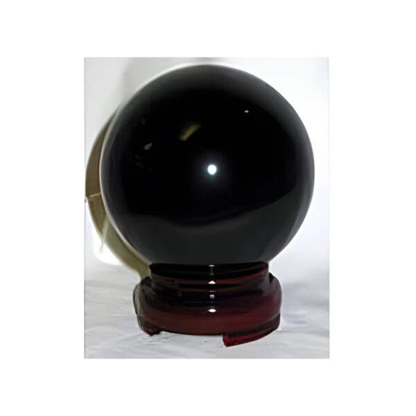 50mm Black gazing ball