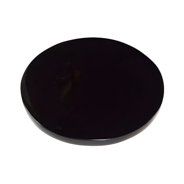 6" Black Obsidian scrying mirror