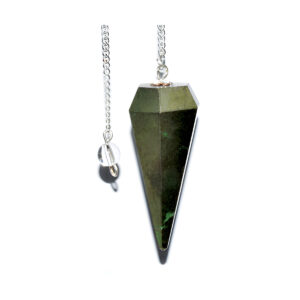 6-sided Pyrite pendulum