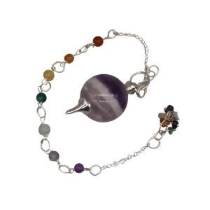 7 Chakra ball pendulum Amethyst