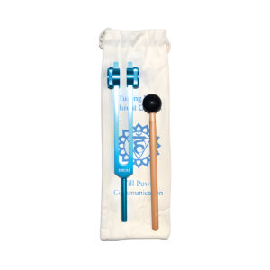 8 1/2" Throat (light blue) tuning fork