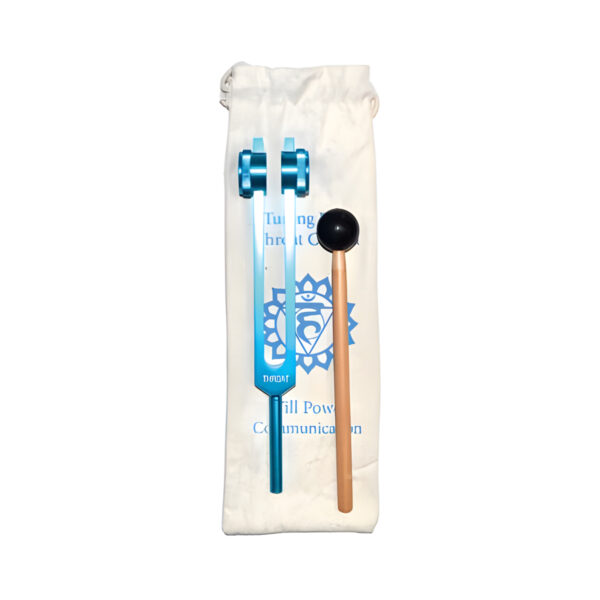 8 1/2" Throat (light blue) tuning fork