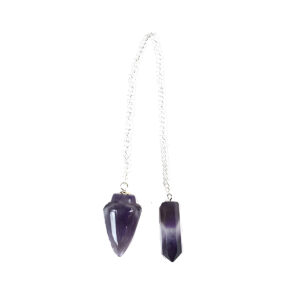 Amethyst Pendulum with Amethyst point