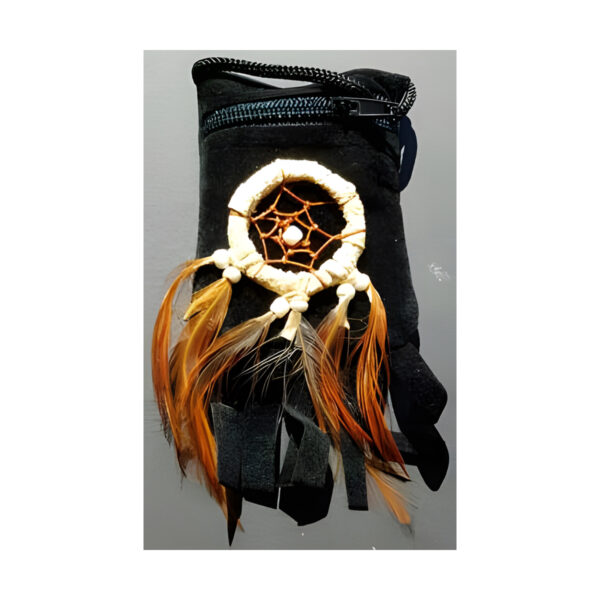 Black bag dream catcher