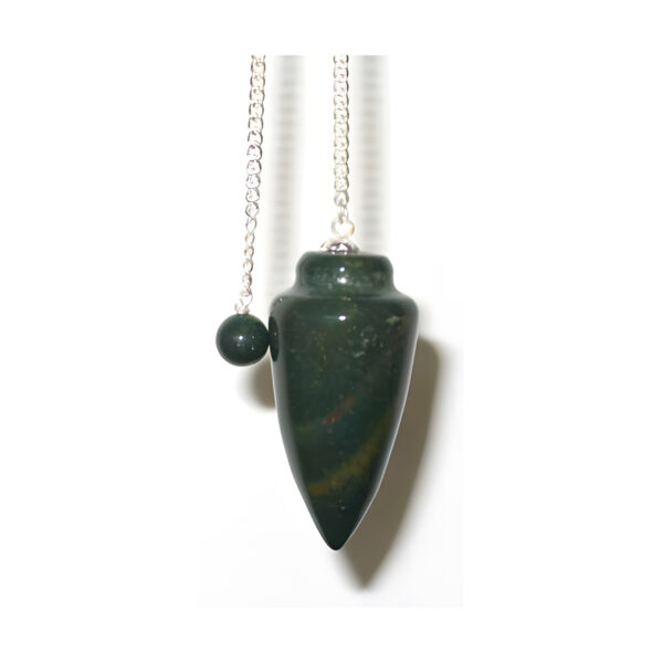 Bloodstone pendulum