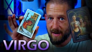 Virgo January 2025 tarot love reading by Allen Hill of Unknown Truth Tarot.