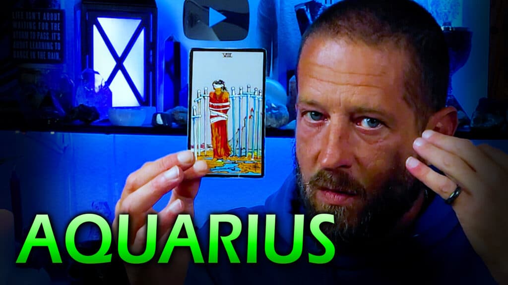 Aquarius January 2025 tarot love reading by Allen Hill of Unknown Truth Tarot.