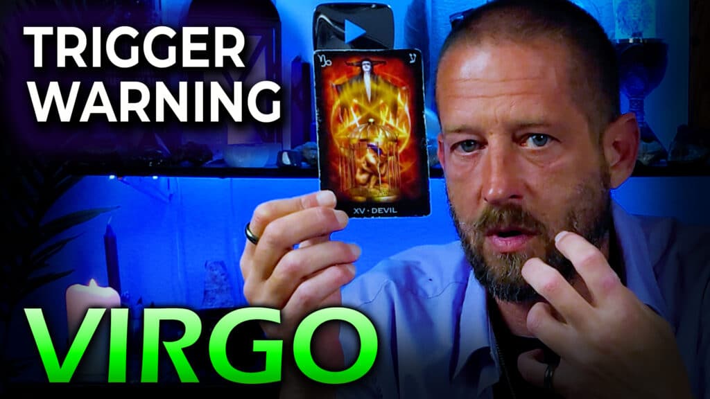 Virgo February 2025 tarot love reading by Allen Hill of Unknown Truth Tarot.