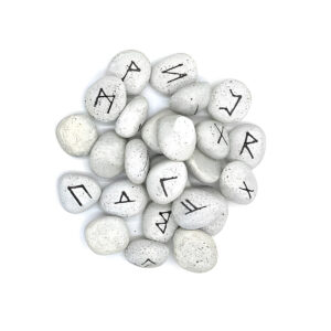 Ceramic rune set