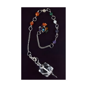 Clear Quartz Chakra pendulum