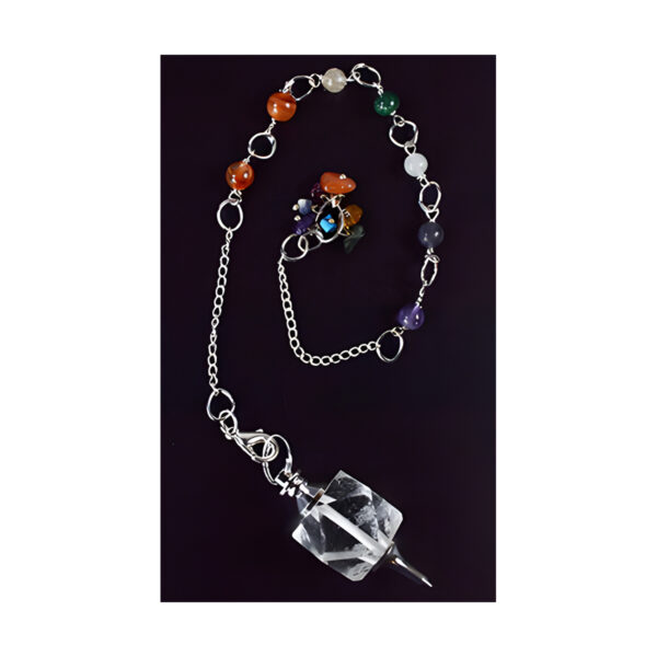 Clear Quartz Chakra pendulum