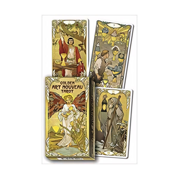 Golden Art Nouveau tarot