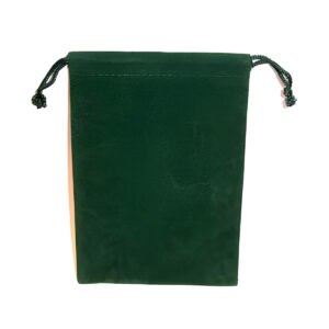 Green Velveteen Bag