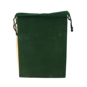 Green Velveteen Bag