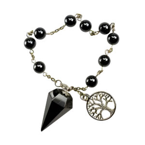 Hematite pendulum bracelet