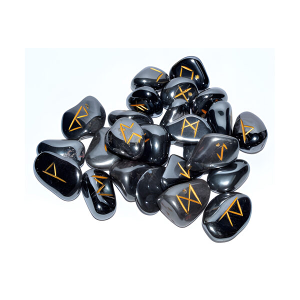 Hematite rune set