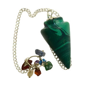 Malachite pendulum