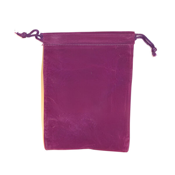 Purple Velveteen Bag