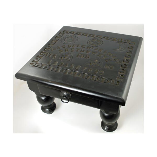 Spirit Board altar table with Drawer 12" x 12" x 9"