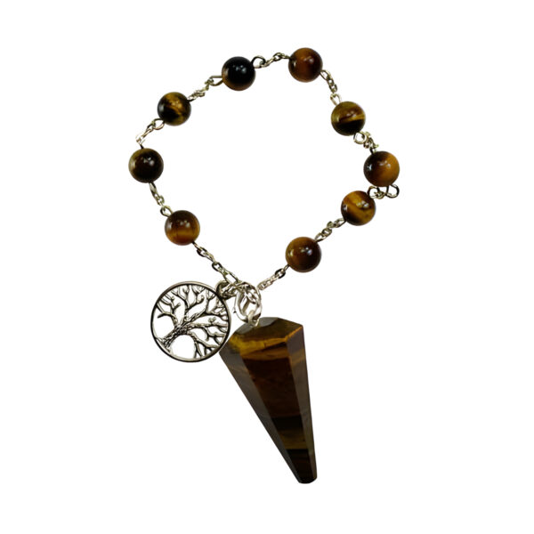 Tiger's Eye pendulum bracelet