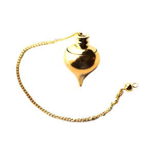 gold plated pendulum w Compartment